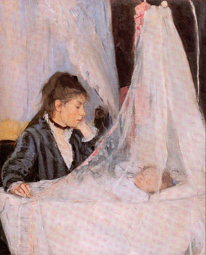 image: The Cradle, Berthe Morisot