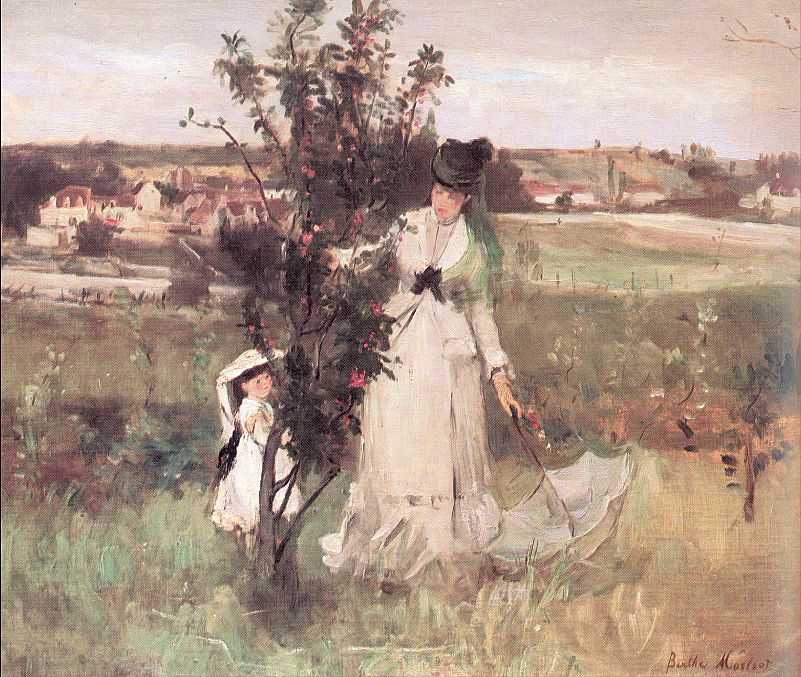 image: Hide and Seek, Berthe Morisot