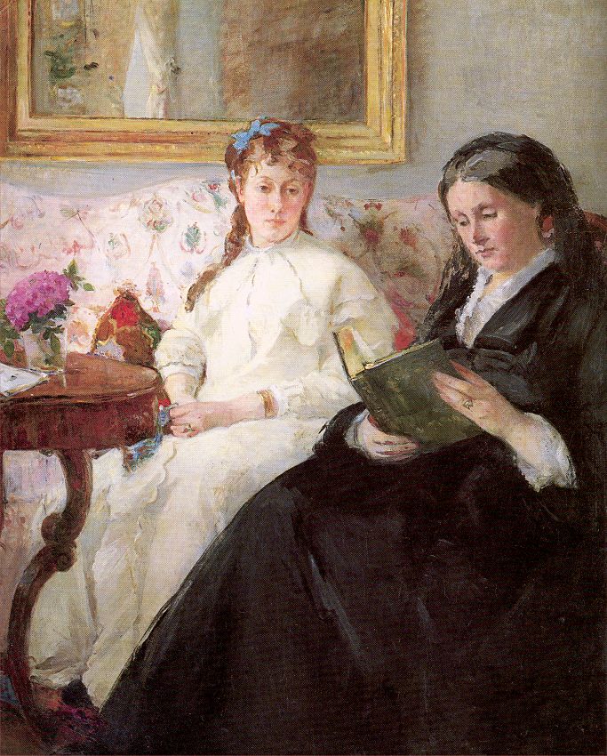 image: The Mother and Sister of the Artist, Berthe Morisot